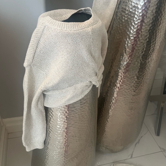 Oshkosh new, no tags unworn little girls, cream, gold fancy sweaters dressy cute - Picture 14 of 17